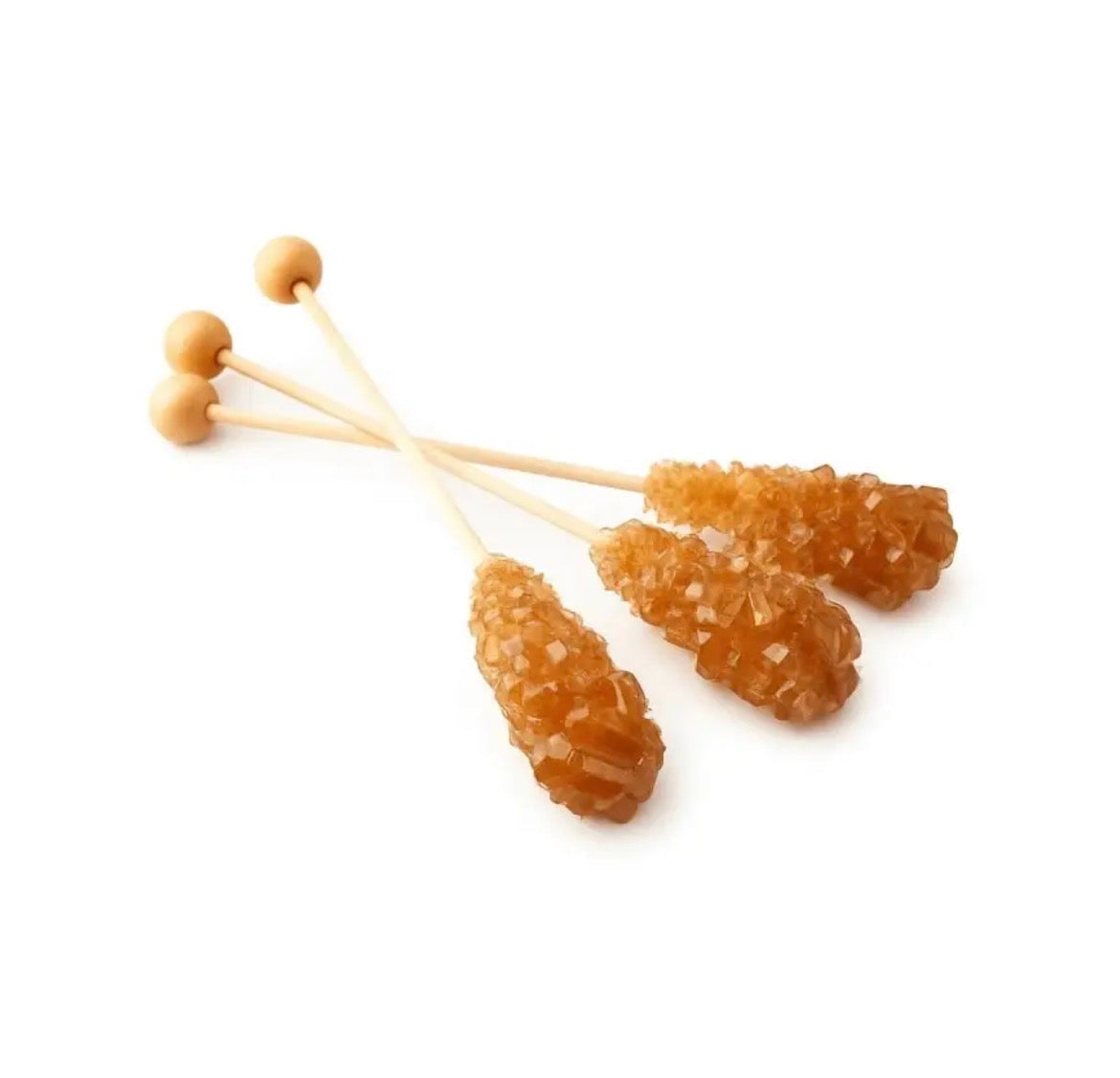 Paus de açúcar caramelizado